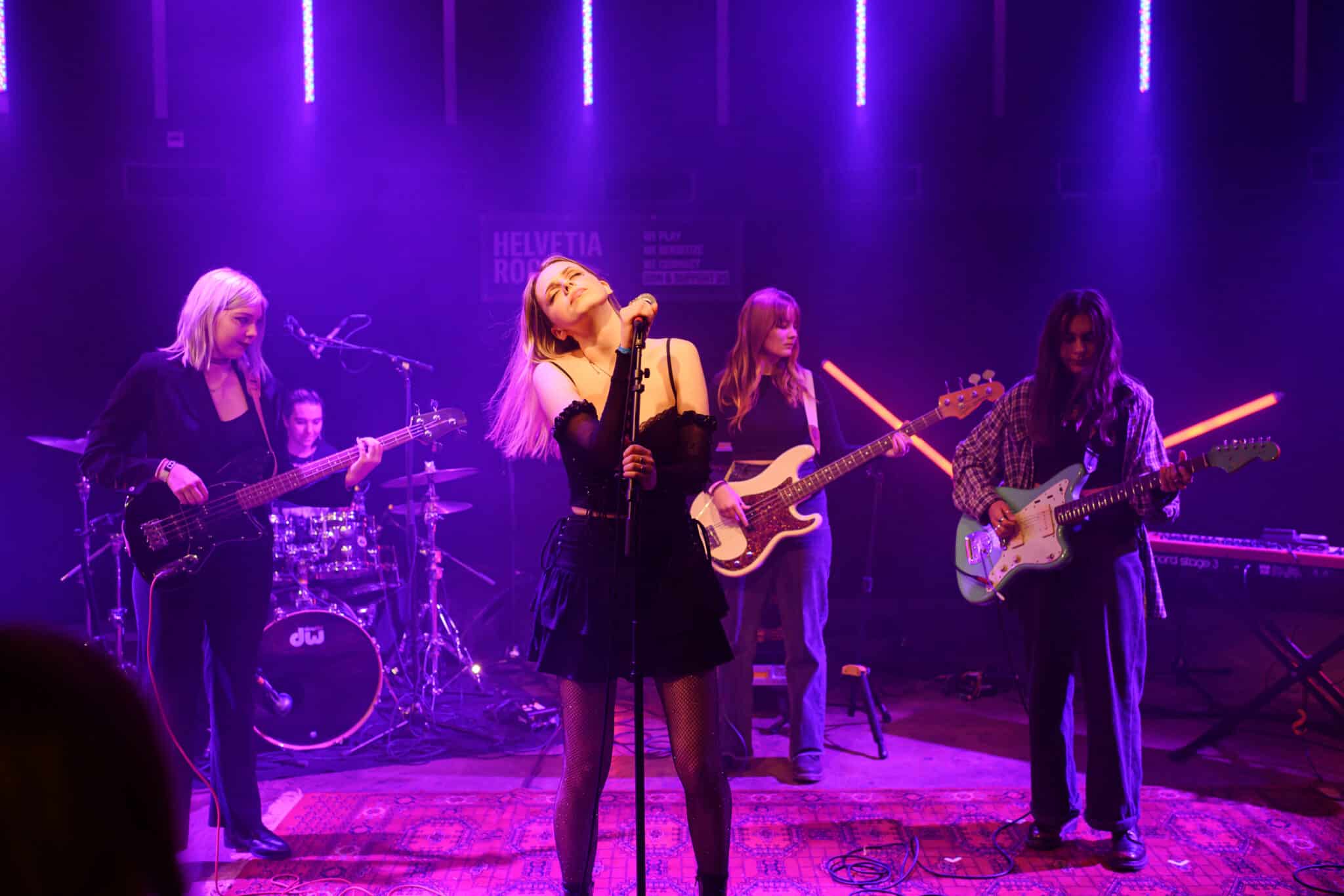 Abschlusskonzert Bandworkshops Helvetiarockt, Gaskessel, Foto: Danielle Liniger