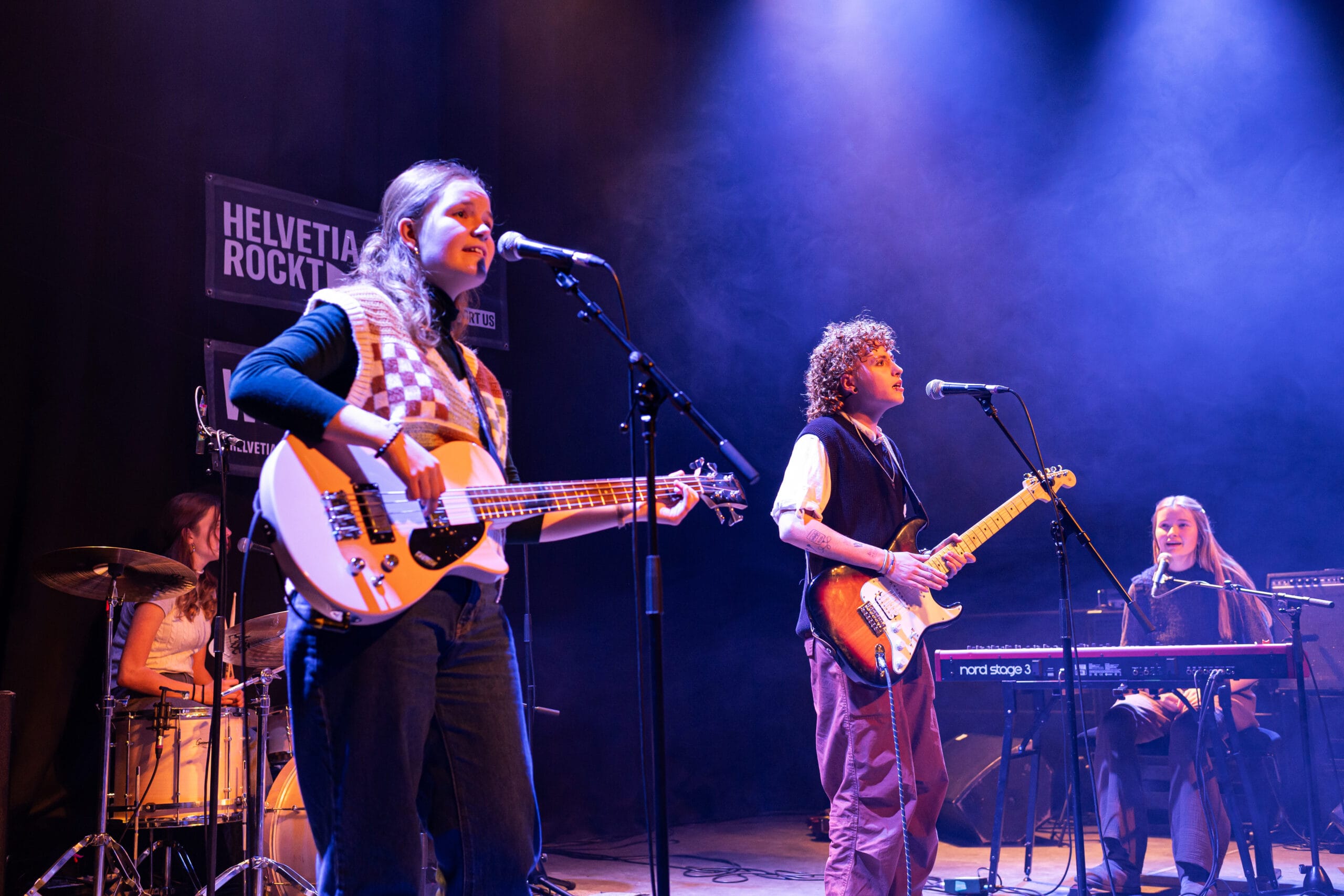 Helvetiarockt Bandworkshop Abschlusskonzert PROGR Bern 2024